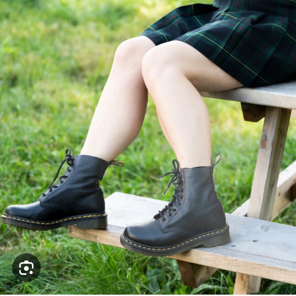 Dr. Martens black womens boots size 7